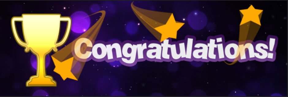 Congratulations on completing the course