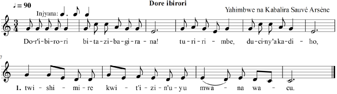 Akaririmbo ka3: Dore ibirori