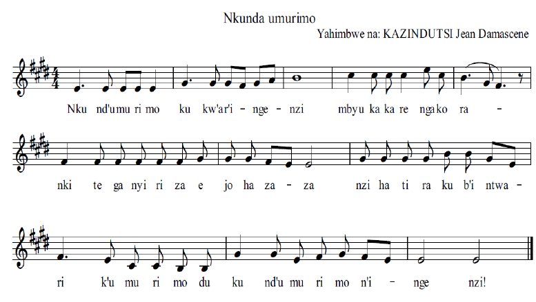 Nkunda umurimo