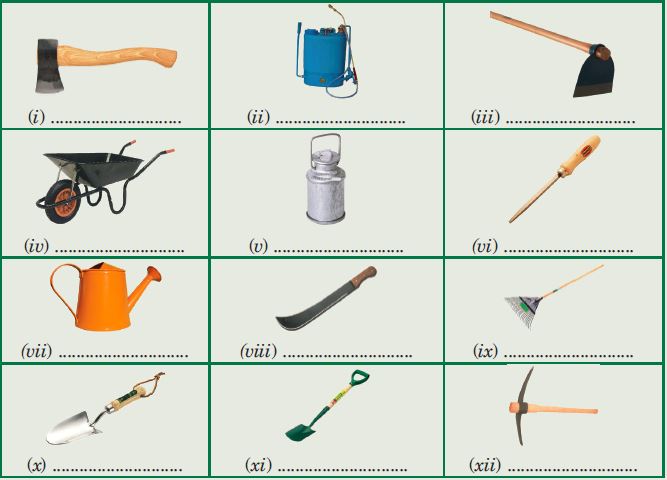 agricultural tools