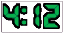 Fig. 5. Digital clock