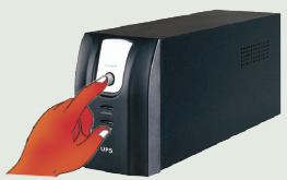 Switch OFF the UPS.