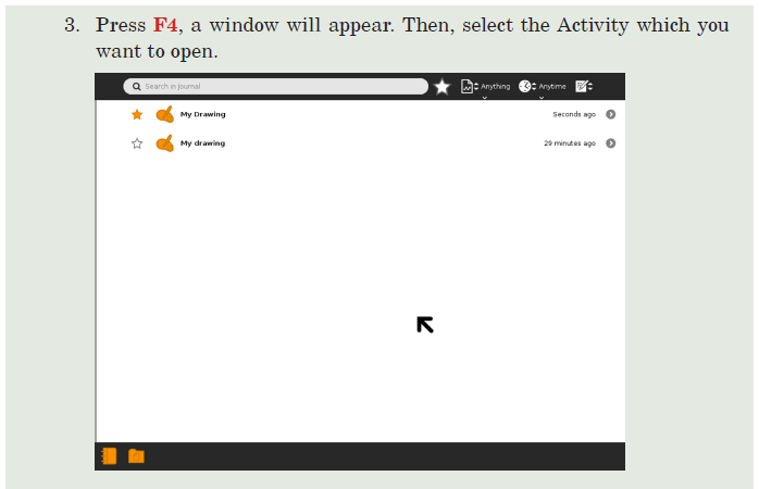 Activity -9 Opening a Saved Activity