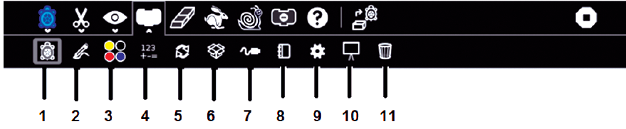 finding palettes toolbar