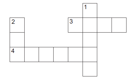 Complete the crossword puzzle using the clues below
