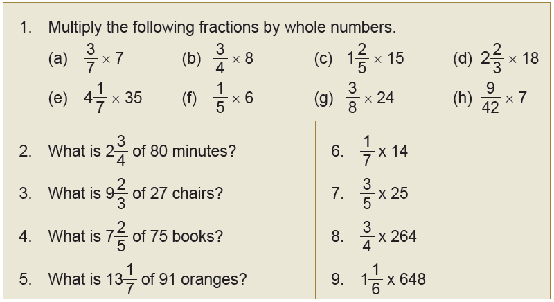 fractions